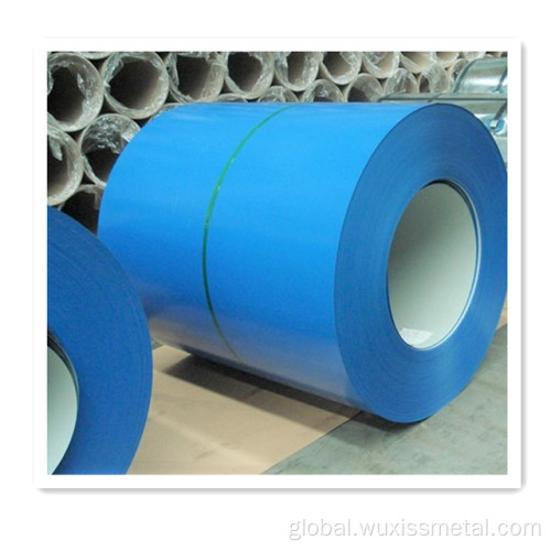 Decorative Ppgi Coil ocean blue prepainted aluzinc corrugated metal sheet Manufactory